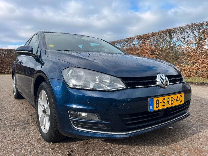 Volkswagen Golf 1.6 TDI 81KW/110PK DSG 2013 Blauw metallic, Auto's, Volkswagen, Particulier, Golf, ABS, Adaptive Cruise Control