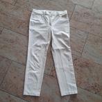 Broek, offwhite, mt 40, knoop, rits, Kinderen en Baby's, Babykleding | Prematuur, Ophalen of Verzenden, Zo goed als nieuw, Jongetje of Meisje