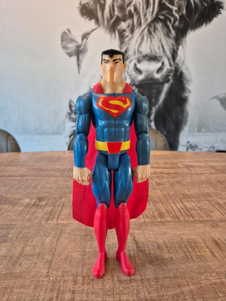 Superman Actiefiguur - Mattel 2016, Kinderen en Baby's, Speelgoed | Actiefiguren, Gebruikt, Ophalen of Verzenden
