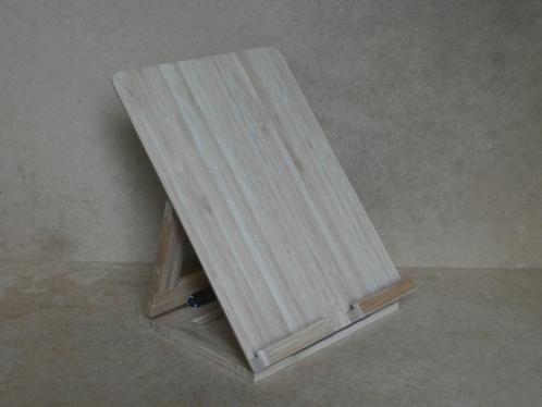 Notebook standaard tablet houder standaard laptophouder hout, Computers en Software, Laptopstandaarden, Zo goed als nieuw, Ophalen of Verzenden