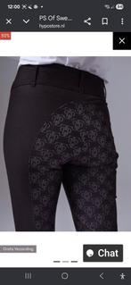 PS of Sweden Rijbroek Celia Croco Zwart - 40, Ophalen of Verzenden, Zo goed als nieuw, Dressuur, Onderkleding