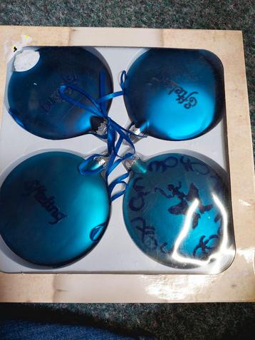 Efteling kerstballen blauw beschikbaar voor biedingen