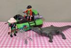 Playmobil 4446 Gangster Hovercraft krokodil jungle avontuur, Ophalen of Verzenden, Gebruikt, Complete set
