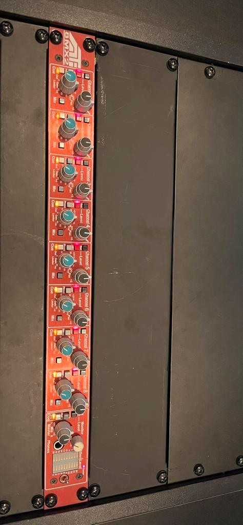 ATI 8MX2 8-ch preamp (built by API) Paragon Console zgan!!!, Audio, Tv en Foto, Professionele Audio-, Tv- en Video-apparatuur