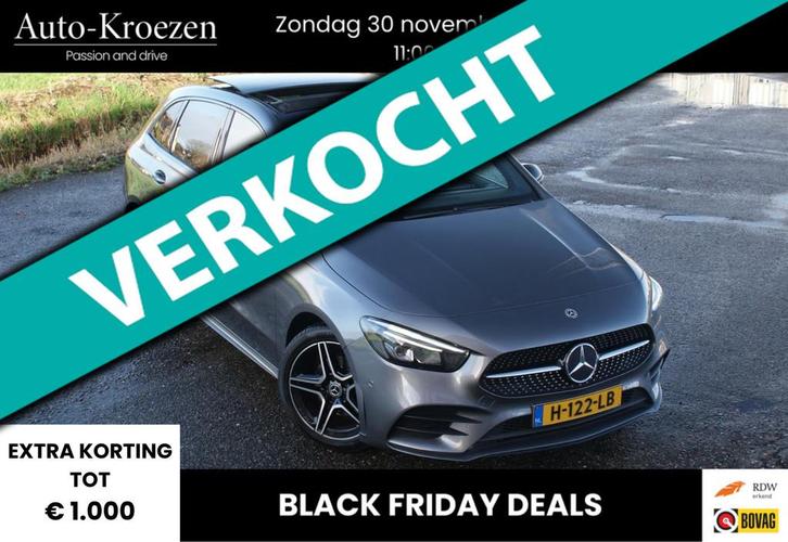 Mercedes-Benz B-klasse 180 | AMG Pakket| Pano | Night Pakket, Auto's, Mercedes-Benz, Bedrijf, Te koop, B-Klasse, ABS, Achteruitrijcamera