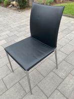 Italiaans design stoel x 4-6, Ophalen of Verzenden, Zo goed als nieuw, Zwart