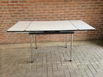 Formica keukentafel uit en in klapbaar, Antiek en Kunst, Antiek | Meubels | Tafels, Ophalen