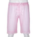 Roze kanten sissy boxer / boxershort lingerie heren sexy gay, Kleding | Heren, Verzenden, Roze, Boxer
