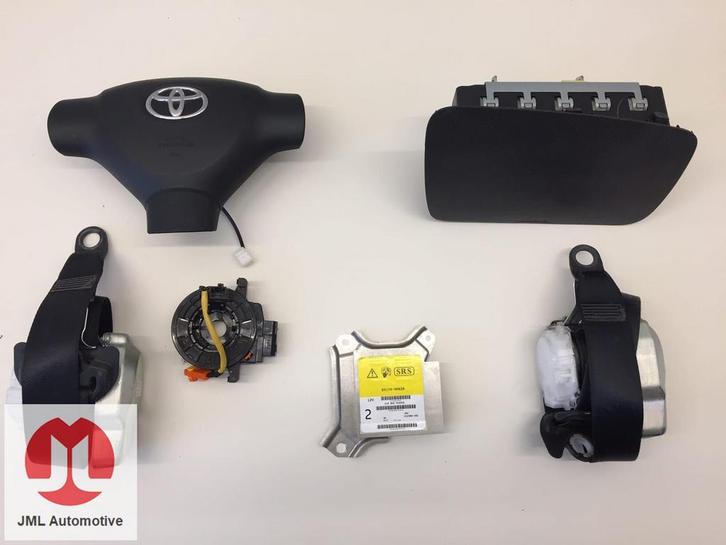 AIRBAGSET AIRBAG SET TOYOTA AYGO, Auto-onderdelen, Dashboard en Schakelaars, Gebruikt, Ophalen of Verzenden