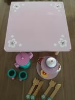 Houten speelgoed - koffiepot, kopjes, taartjes etc, Kinderen en Baby's, Speelgoed | Houten speelgoed, Ophalen, Gebruikt