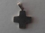 ZILVEREN HANGER: KRUIS (NIEUW), Verzenden, Zo goed als nieuw, Kruis of Symbool, Zilver