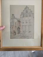 potloodtekening Zutphen 1911, Ophalen of Verzenden