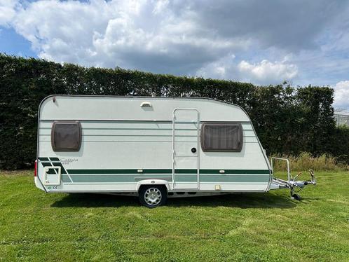 Chateau calista 450 2004, Caravans en Kamperen, Caravans, Particulier, tot en met 4, 750 - 1000 kg, Rondzit, Chateau, Luifel, Ophalen