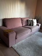 Bank Kvik 3 zits zgan roze, Huis en Inrichting, Banken | Bankstellen, Ophalen, Driepersoons, 75 tot 100 cm, Zo goed als nieuw