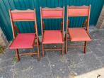 Vintage klapstoelen, Antiek en Kunst, Antiek | Meubels | Stoelen en Banken, Ophalen