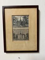 Antieke gravure ( Duivenvoorde), Ophalen of Verzenden