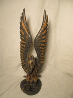Taragaw statue Afrika houten vogel beeld, Antiek en Kunst, Verzenden