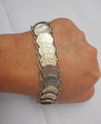 Zilveren munt armband Nederland/ Indie 1/10 gulden nr.1239