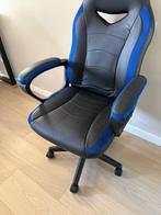 Gamestoel blauw, Ophalen, Gaming bureaustoel, Blauw, Zo goed als nieuw