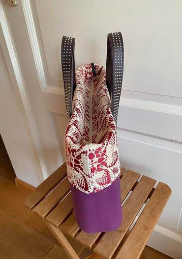 rood/beige bordo met rits voor de o-bag classic beschikbaar voor biedingen