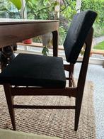 3 Louis van Teeffelen massief houten stoelen, Ophalen, Gebruikt, Vintage, Hout