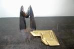 2 abstracte bronzen beeldjes, Ophalen of Verzenden