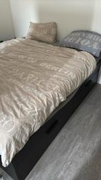 Ikea bed 160x200 moet voor woensdag weg, Huis en Inrichting, Slaapkamer | Bedden, Ophalen, Zwart, Tweepersoons, Zo goed als nieuw