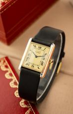 Cartier Tank Must Large / Box & Papers / 1985 / nette staat, Sieraden, Tassen en Uiterlijk, Horloges | Heren, Overige merken, Leer