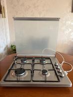 Gaskookplaat, Witgoed en Apparatuur, Kookplaten, Ophalen, 4 kookzones, Zo goed als nieuw, Gas