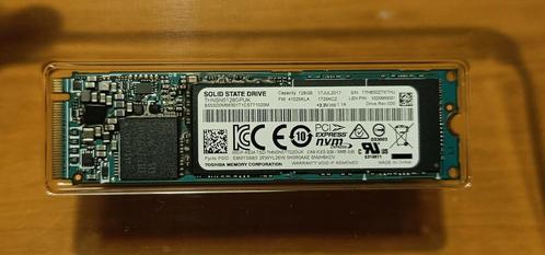 128GB nvme Toshiba SSD M.2, Computers en Software, Harde schijven, Zo goed als nieuw, Laptop, Intern, SSD, Overige aansluitingen