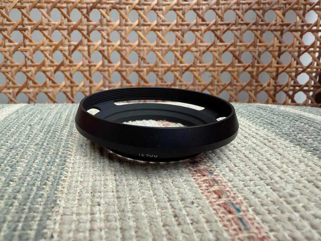 Nieuw Leica Summilux 35mm 1.4 11301 Steel Rim 12486 Zonnekap, Ophalen of Verzenden, Nieuw, Zonnekap