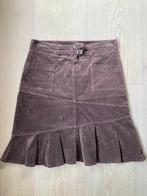 Prachtige bruine rok in ribstof maat 40/42, Kleding | Dames, Maat 38/40 (M), Bruin, Ophalen of Verzenden, Zo goed als nieuw