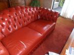 Chesterfield bank, Huis en Inrichting, Banken | Bankstellen, Ophalen, Gebruikt, Tweepersoons, Rechte bank