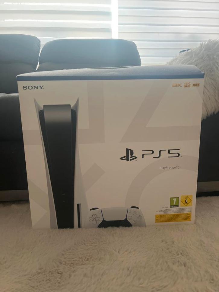 PS5 Disc - Grijze Controller - Zeer Goede Staat, Spelcomputers en Games, Spelcomputers | Sony PlayStation 5, Gebruikt, Playstation 5