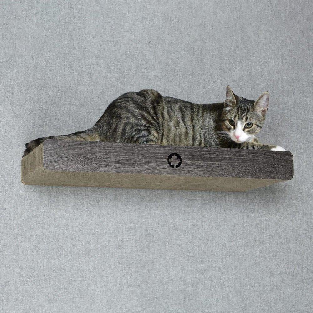 Krabplank CLOUD met muurbeugel - Donkergrijs, Dieren en Toebehoren, Verzenden, Nieuw, Krabplank