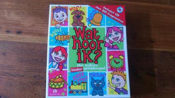 CD ' Wat hoor ik' met 300 geluiden om te raden. 1x gespeeld. beschikbaar voor biedingen