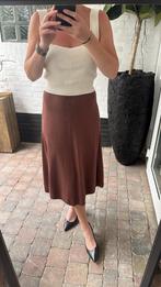 Joseph rok bruin s €425 skirt nieuw silk zijde cashmere, Ophalen of Verzenden, Zo goed als nieuw, Maat 38/40 (M), Bruin
