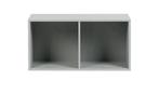 vtwonen Lower Case Modulaire Wandkast 2  Betongrijs €39, nu, Vtwonen, Nieuw, Ophalen of Verzenden, Minder dan 150 cm
