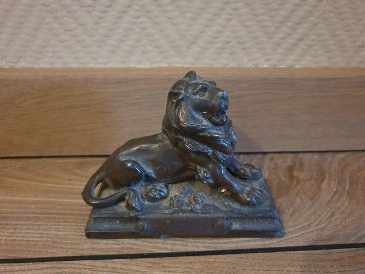 Lion de belfort Beeldje: Een Symbool van Kracht, Antiek en Kunst, Curiosa en Brocante, Ophalen of Verzenden