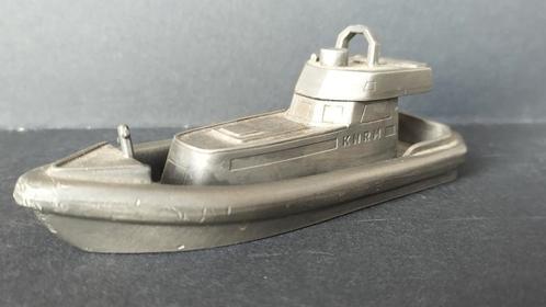 KNRM reddingsboot tin 10 cm W. van Veluw Zeist Pol, Verzamelen, Scheepvaart, Zo goed als nieuw, Motorboot, Verzenden