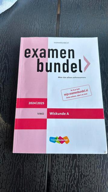 VWO Wiskunde A 2924/2025 beschikbaar voor biedingen