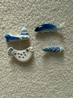 Antieke Beeldjes Chopstick Houders Vis Motief Set, Antiek en Kunst, Ophalen of Verzenden