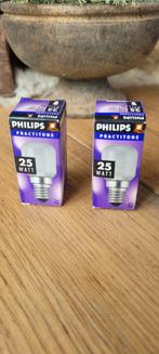 2 x Philips Practitone Lampen - 25 Watt - E14, Minder dan 30 watt, Klassiek, E14 (klein), Nieuw