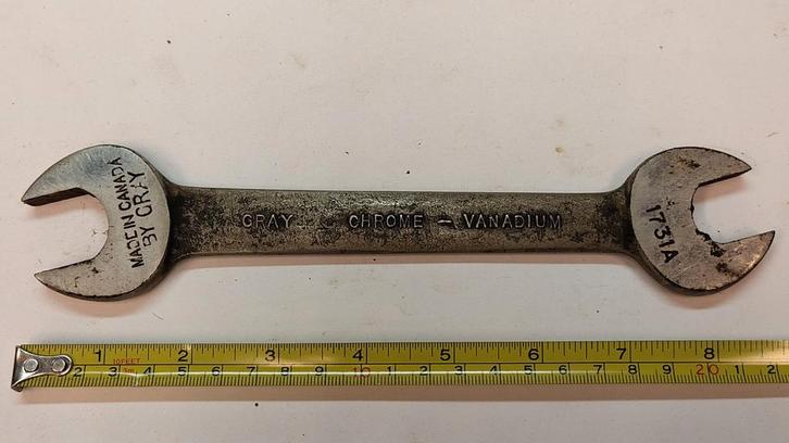 Antieke Gray Steeksleutel - Canada, Antiek en Kunst, Antiek | Gereedschap en Instrumenten, Ophalen of Verzenden