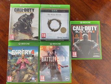 Vijf Xbox One games beschikbaar voor biedingen