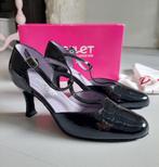 NIEUW Dansschoen mt38 Zwart Lakleer Tango Salsa Merlet Nina, Sport en Fitness, Dansen, Ophalen of Verzenden, Nieuw, Schoenen
