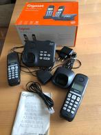 Te koop 2 x set draadloze Telefoons.(z.g.a.n.)., Ophalen of Verzenden, Zo goed als nieuw, Overige typen, Overige merken