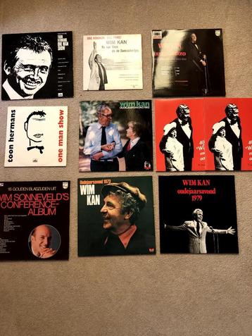 Toon Hermans en Wim Kan op LP's Nederlands Cabaret beschikbaar voor biedingen