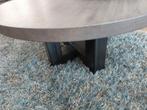 Zware industriële salonrafel, Huis en Inrichting, Zo goed als nieuw, Minder dan 50 cm, Rechthoekig, 50 tot 100 cm
