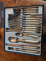 Laguiole hertitage bestek, Verzenden, Nieuw, Rvs of Chroom, Vaatwasserbestendig
